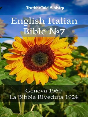 cover image of English Italian Bible №7